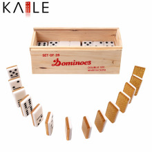 Zwei-Ton Domino Double Six Games Hersteller